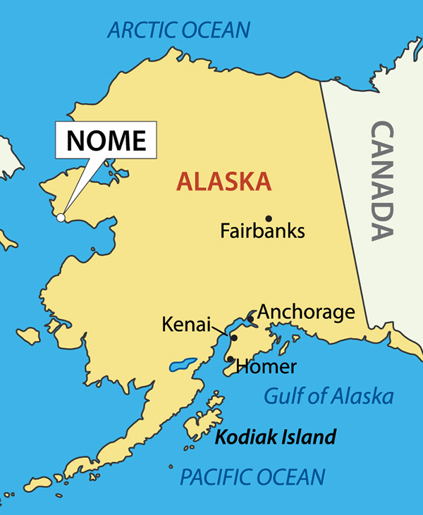 Map of Alaska