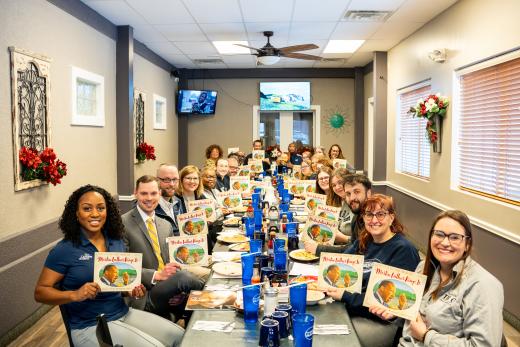 UA volunteers for the Martin Luther King Jr. Great Read Out Day