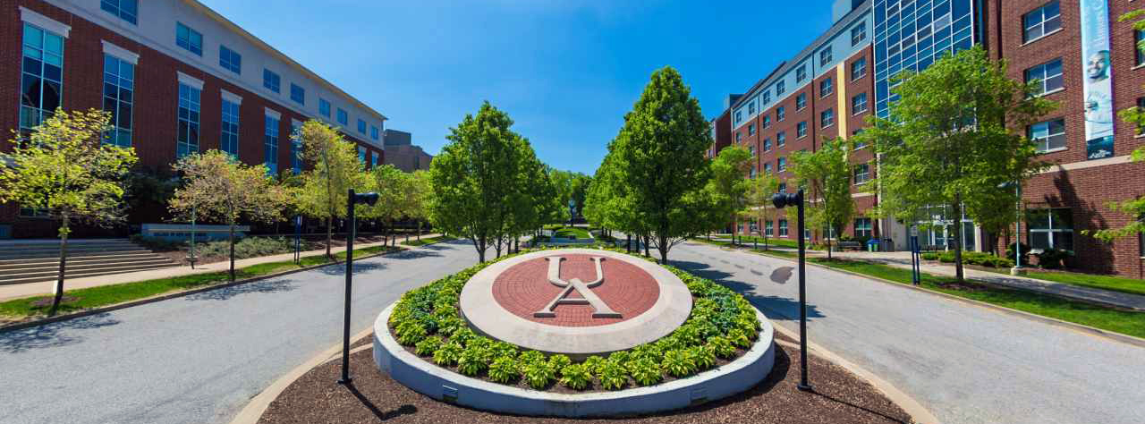 The University of Akron campus